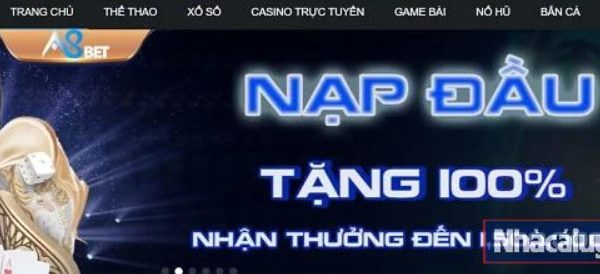 A8bet – Sân chơi casino với ưu đãi nạp đầu 100%