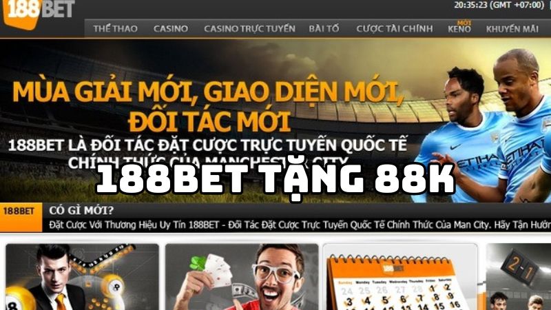 188bet - Casino tặng cược miễn phí cho 500k thành viên mới