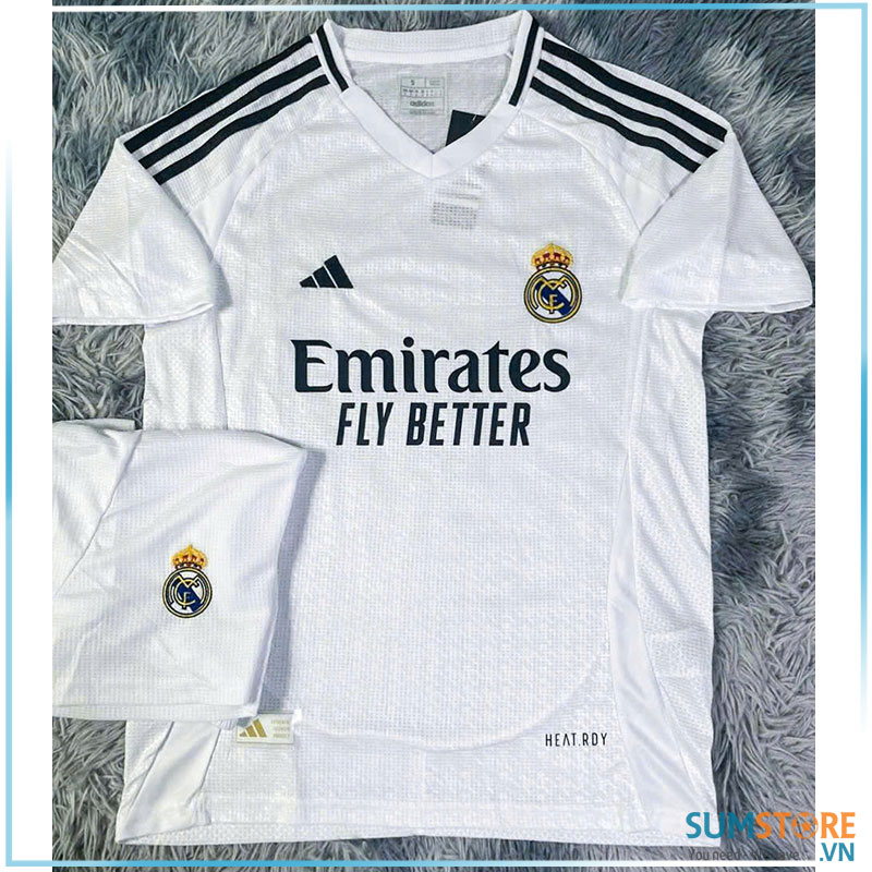 Áo Real Madrid Trắng 2024 – Biểu Tượng Của Sự Cao Cấp Và Tinh Tế