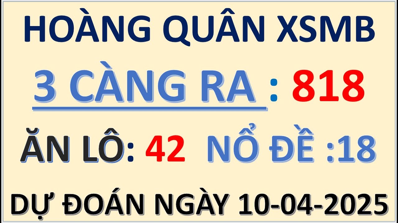 lô vip miền bắc hôm nay: Dự đoán kết quả xổ số siêu chuẩn!